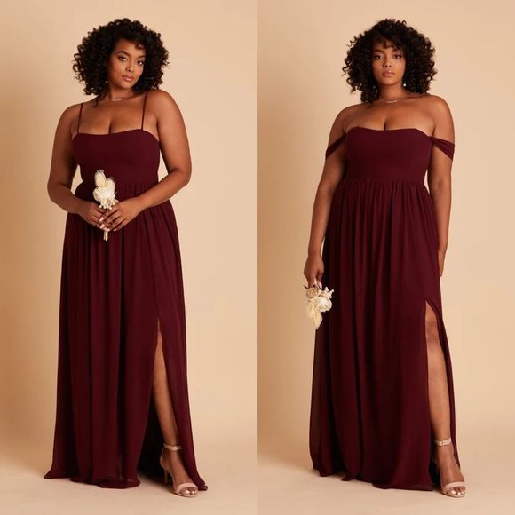 Birdy Grey Dresses & Skirts - Birdy Grey August Convertible Cabernet Bridesmaid Maxi Dress NWT